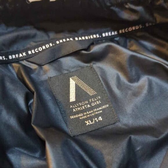 Athleta girl size 14 Allyson Felix jacket - Picture 3 of 5